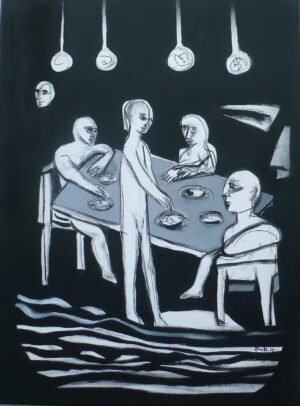 Catarsis Pieza14, 80x60cm