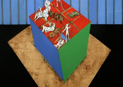 Serie desde la Azotea VII, 200x200cm