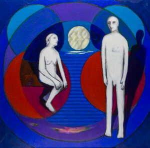 Serie Punto de encuentro: 140x140cm