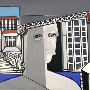 Mi Puerto 02 100x160cm mixta s:lienzo