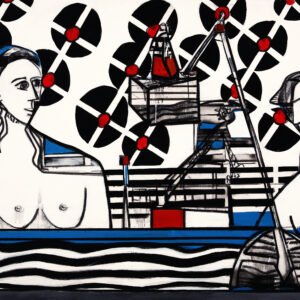 Mi Puerto 03 100x160cm mixta s:lienzoMi Puerto 03 100x160cm mixta s:lienzo