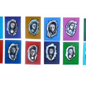 Conjunto de 12 piezas de "Ostras", 2014