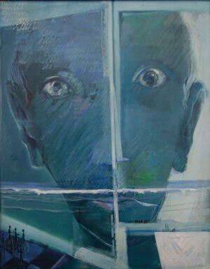 Serie Momentos_Frente al mar 80x60cm