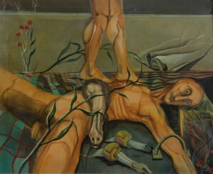 Serie Momentos_HOMBRE YACENTE 50x65cm