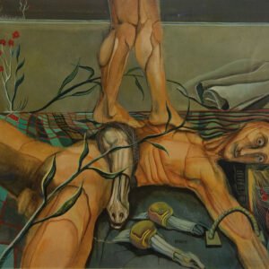 Serie Momentos_HOMBRE YACENTE 50x65cm