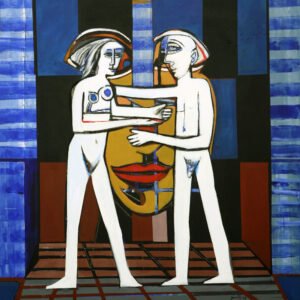 Serie Momentos_Labios rojos 160x130cm