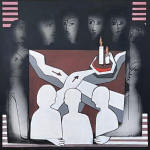 Serie Espera en el Tiempo_Celebración 100x100