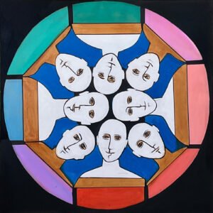 Serie Espera en el Tiempo_Centripetismo 100x100