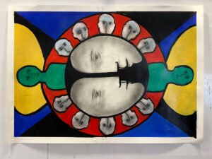 Serie Mi yo ..hoy_Dibujo III 59x42