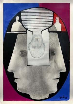 Serie Mi yo ..hoy_Dibujo V 59x42
