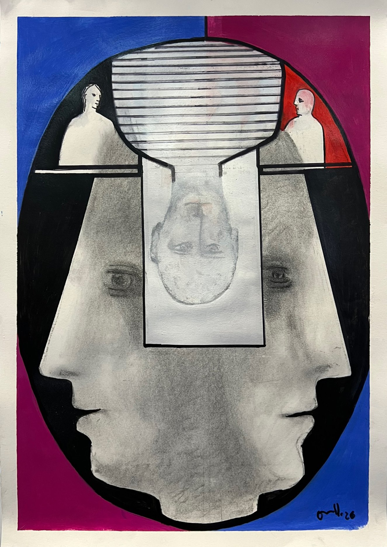 Serie Mi yo ..hoy_Dibujo V 59x42