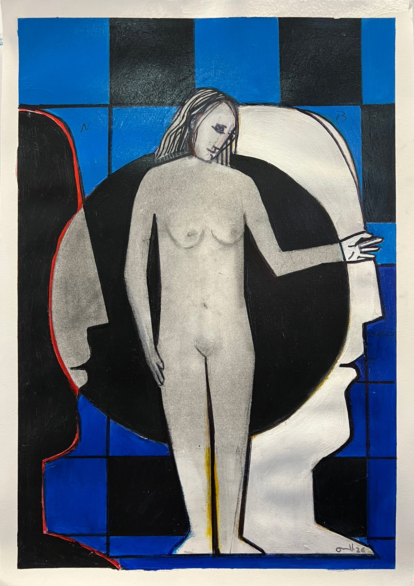 Serie Mi yo ..hoy_Dibujo VI 59x42