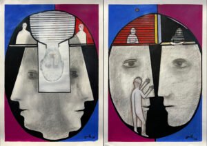 Díptico - Dibujo IV y V