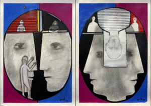 Díptico - Dibujo IV y V