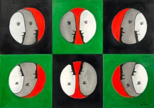 Serie Mi yo ..hoy - Después del silencio II 70x100cm